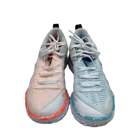 Under Armour Flow Ace Fire Ice Low Lace Volleyball Sneakers Size 10.5 - Picture 1 of 6